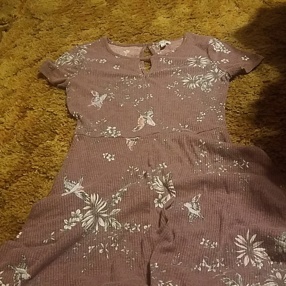 Lavender flower dress